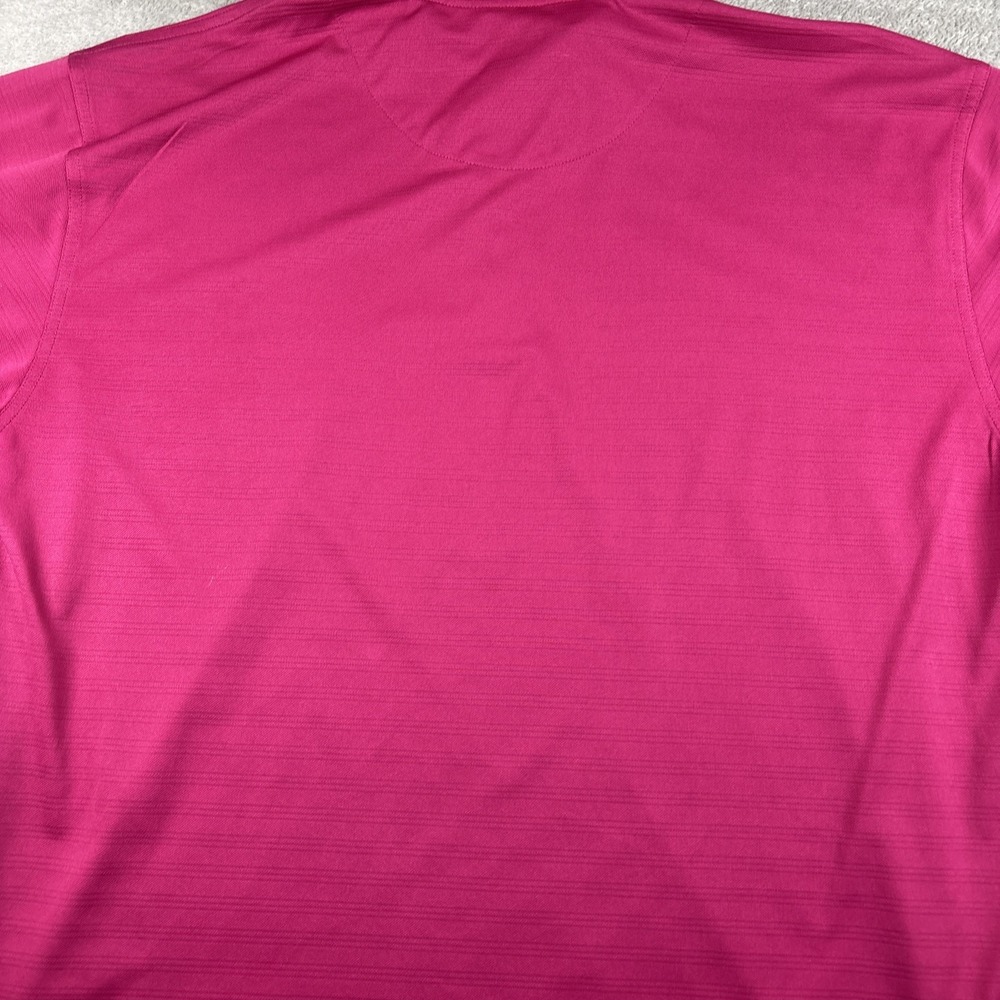 Pro Tour Coolplay Golf Polo Pink Short Sleeve Shirt Stretch Men's Size XLT - Picture 10 of 10